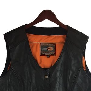 first classics leather vest